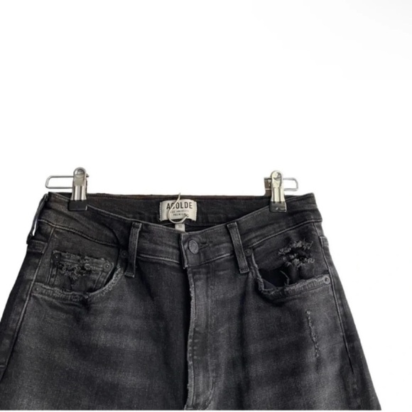 AGOLDE Sophie High Rise Distressed Skinny Jeans Size 30 - Picture 4 of 10